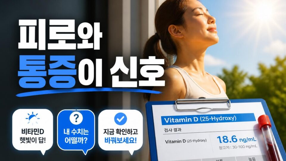 비타민D 부족 증상과 하루 권장량, 꼭 알아야 할 건강 정보