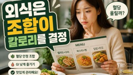 외식할 때 칼로리는 줄이고 영양은 높이는 식사 선택법