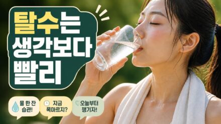 물을 충분히 마셔야 하는 이유와 건강한 수분 섭취 방법