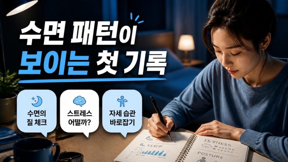 건강 기록을 시작하면 좋은 이유와 꾸준히 작성하는 방법